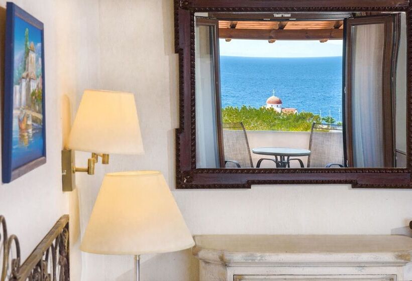 Triple Room Sea View, Leandros