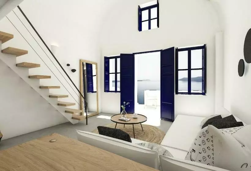 デラックススイート ビュー付き, Oia Memories Suites