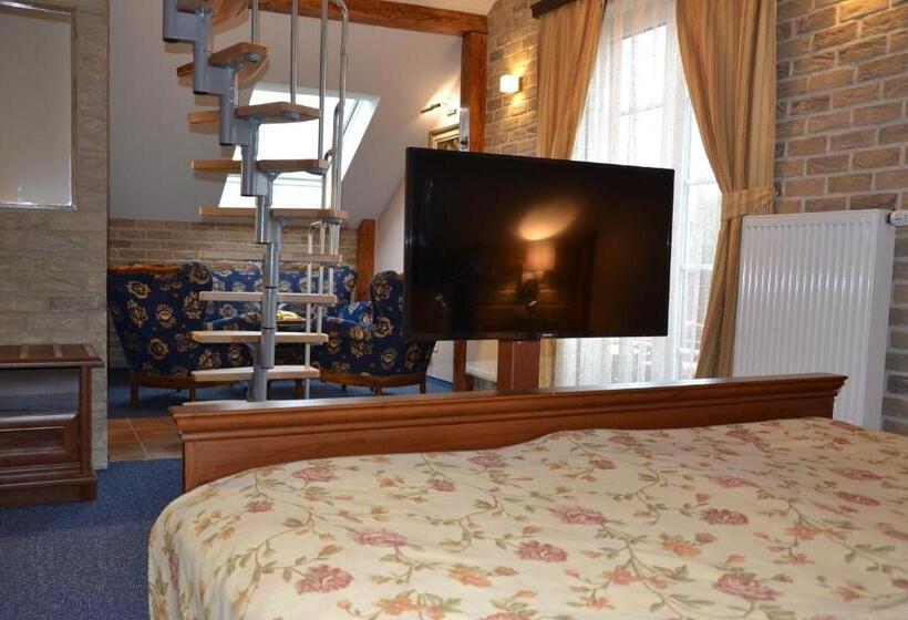 חדר סטנדרט לארבעה, Penzion Aurooms