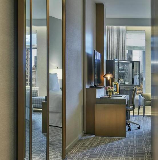스탠다드 룸 킹사이즈 침대, Four Seasons Hotel New York Downtown