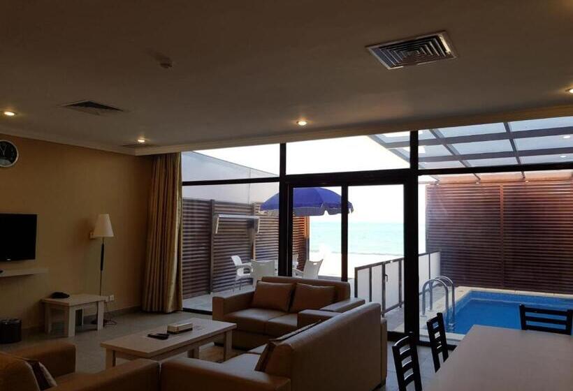 别墅: 1间卧室带游泳池, Aquamarine Kuwait Resort