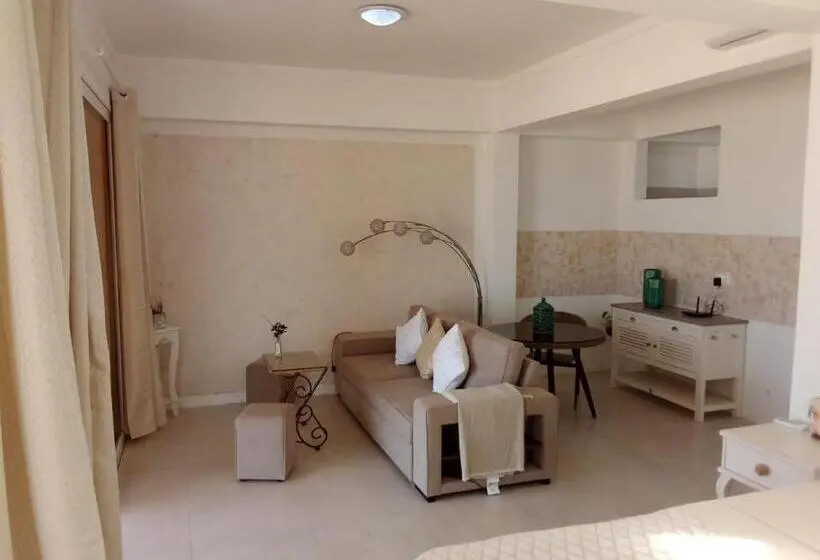 استودیوی استاندارد با چشم‌انداز دریا, Villa Cristina Alojamento, Praia De Chaves, Boa Vista, Cape Verde, Wi Fi