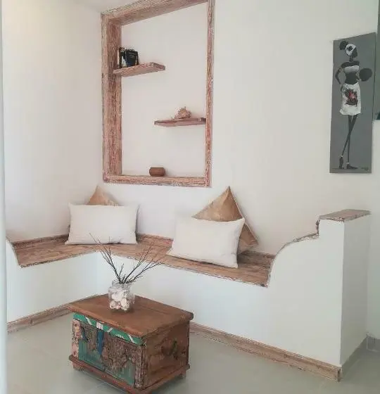 اتاق لوکس با چشم‌انداز دریا, Villa Cristina Alojamento, Praia De Chaves, Boa Vista, Cape Verde, Wi Fi