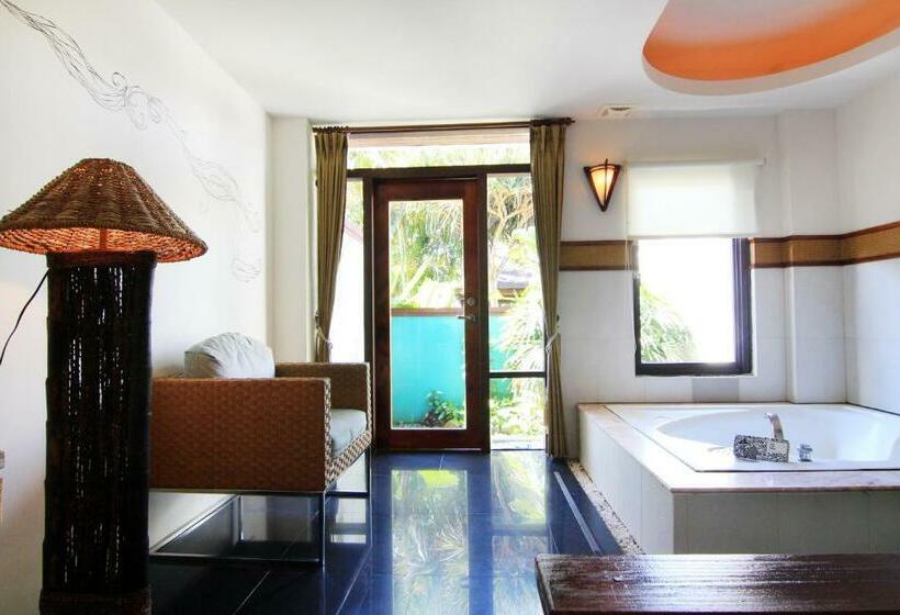 اتاق استاندارد با تراس, Palm Villa Guesthouse