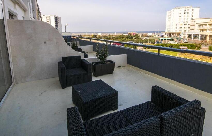 스탠다드 테라스 룸 바다 전망, Le Littoral