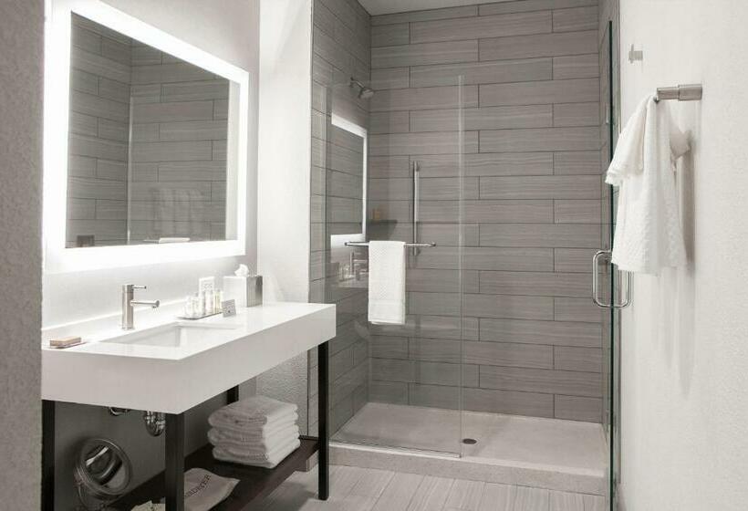 带大床的标准间, Hilton Garden Inn Minneapolis University Area