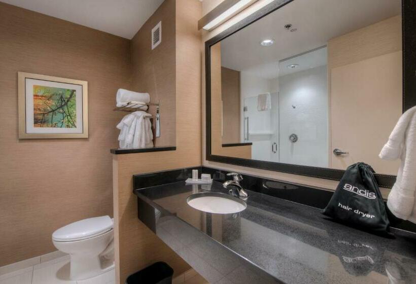 غرفة قياسية سرير كينج, Fairfield Inn & Suites By Marriott Charlotte Airport