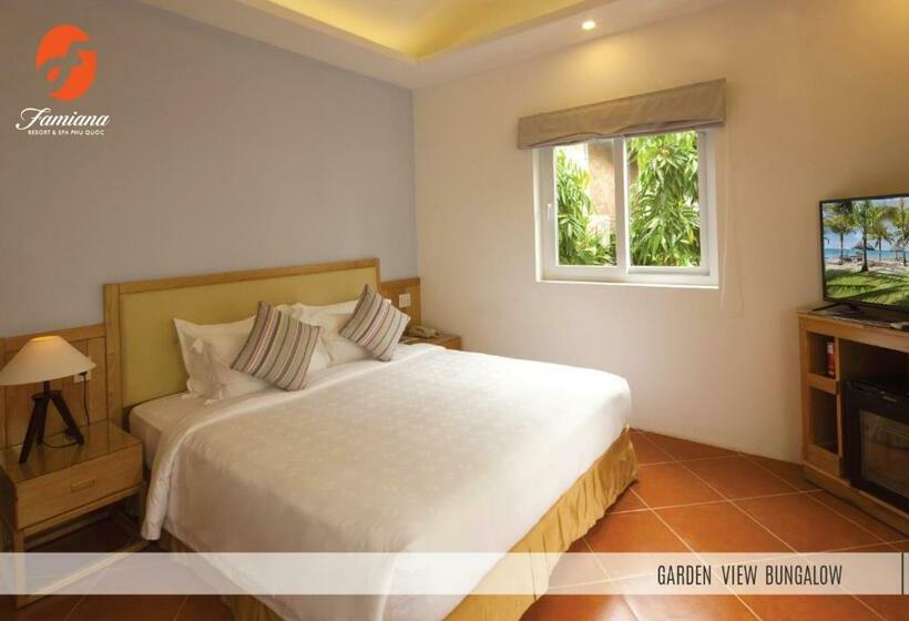 اتاق استاندارد با چشم‌انداز باغ, Famiana Green Villa