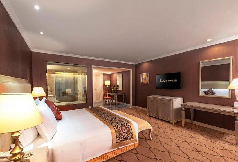 Pokój Deluxe Łóżko King Size, Similan Hotel Zhuhai Gongbei Port