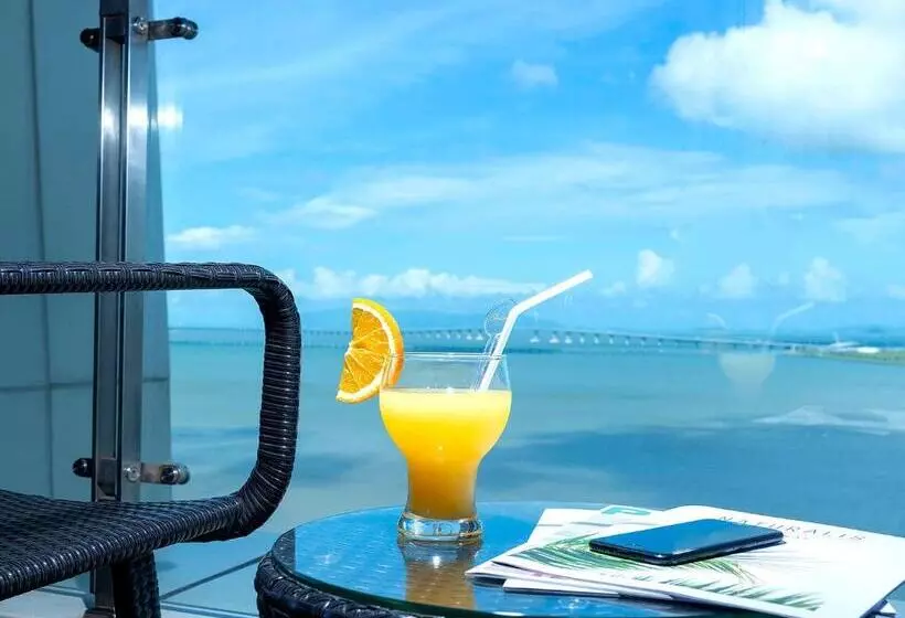キングサイズベッドのデラックスルーム, Similan Hotel Zhuhai Gongbei Port
