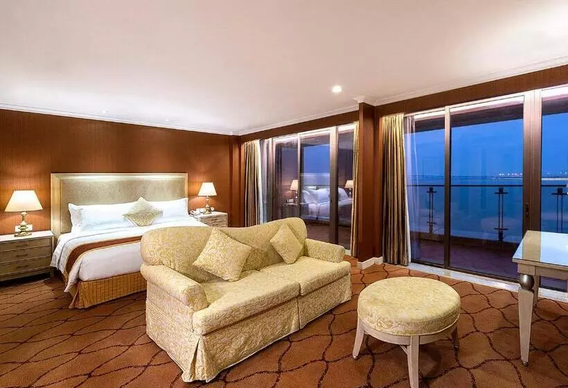キングサイズベッドのデラックスルーム, Similan Hotel Zhuhai Gongbei Port