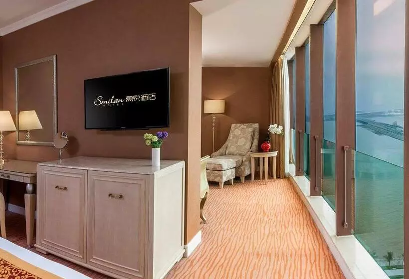 キングサイズベッドのスタンダードルーム, Similan Hotel Zhuhai Gongbei Port