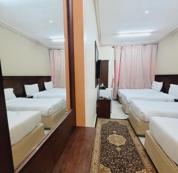 Четырехместный Номер Стандарт, Atilalat Alrawdah Hotel Makkah