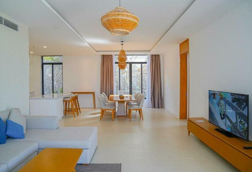 ویلای 1 خوابه با چشم‌انداز باغ, The Pool Villas Cam Ranh   All Private Pool Villas