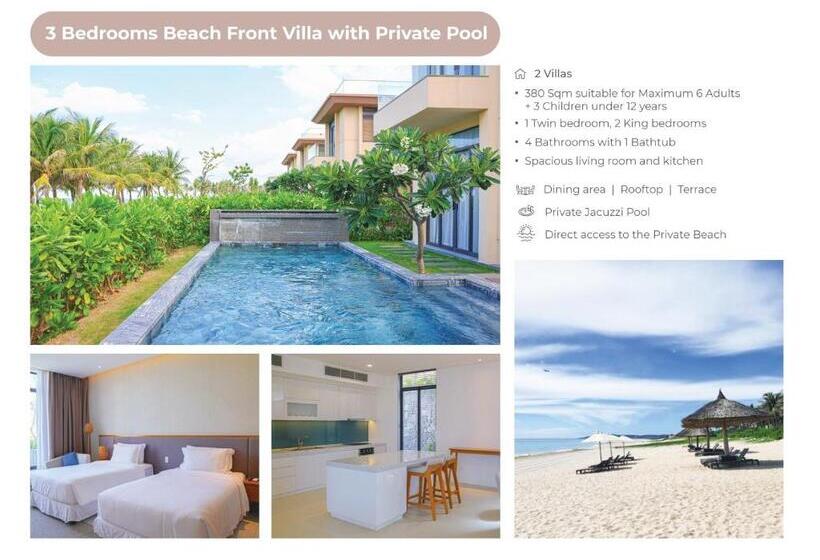 ویلای 1 خوابه, The Pool Villas Cam Ranh   All Private Pool Villas