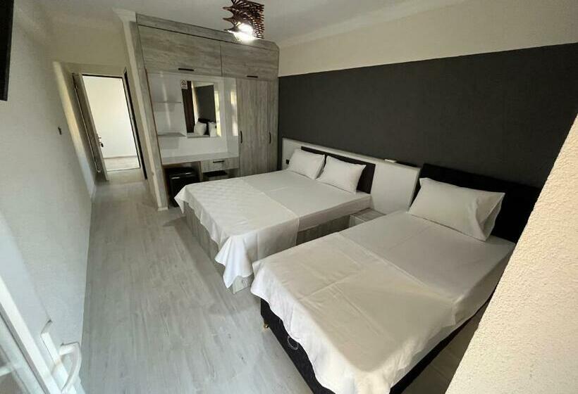 带景观的三人标准房间, Ephesus Nobel Otel