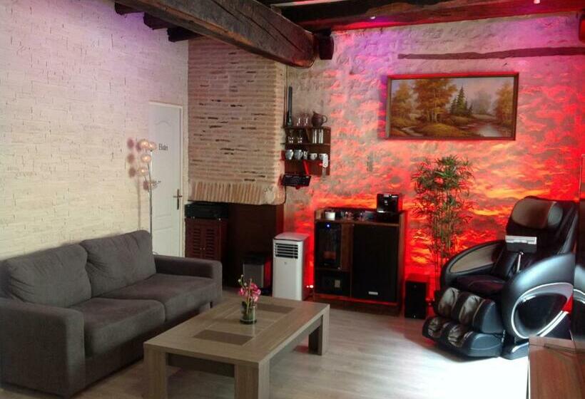 豪华房间带漩涡浴缸, Chez Stephanie