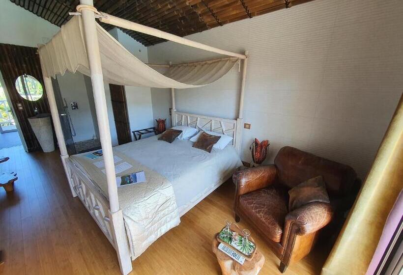 اتاق استاندارد با چشم‌انداز استخر, Villa Bora Bora