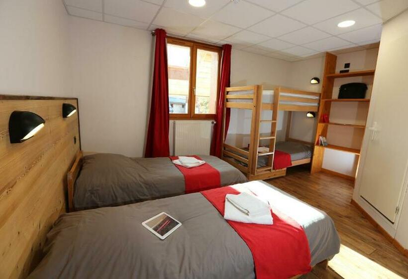 اتاق استاندارد چهار تخته, Auberge D+ Valloire Galibier