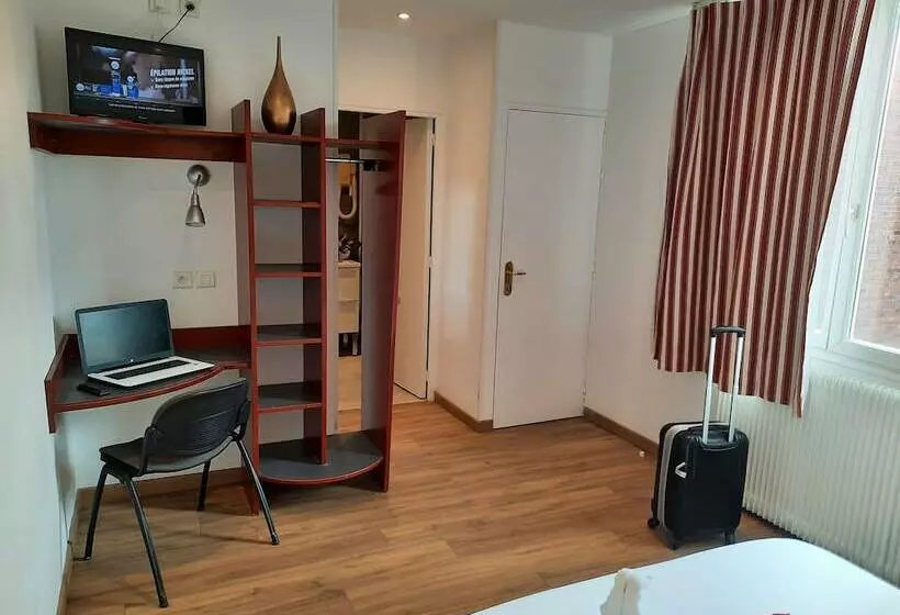 スタンダードルーム, Le Clémenceau Hôtel Et Appart Hôtel & Restaurant Gare Sncf Centre Ville