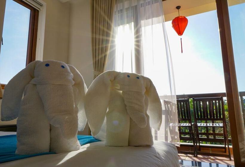 اتاق لوکس با چشمانداز باغ, Rural Scene Villa