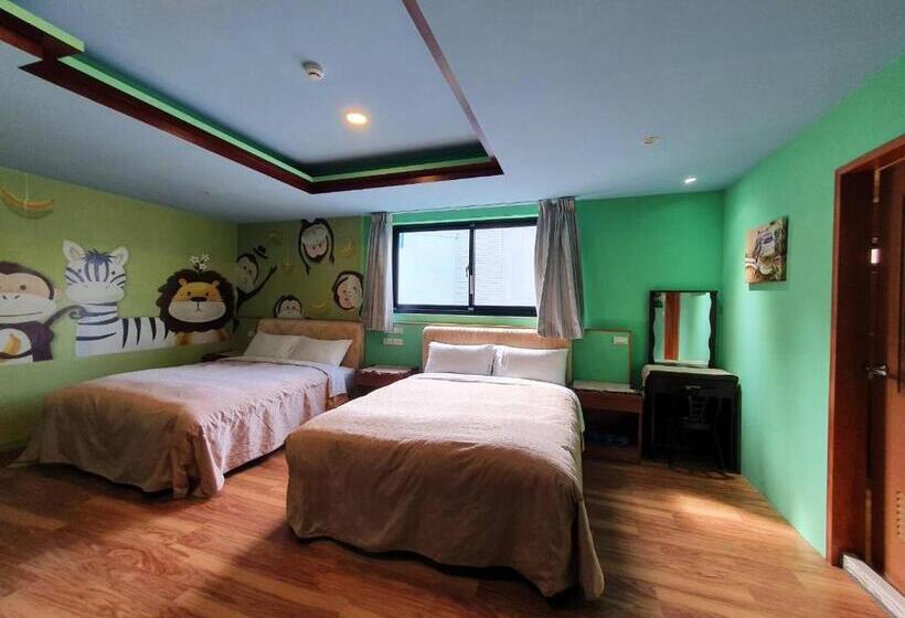 اتاق استاندارد چهار تخته, Sun Moon Lake Tan Hsiang Yu B&b