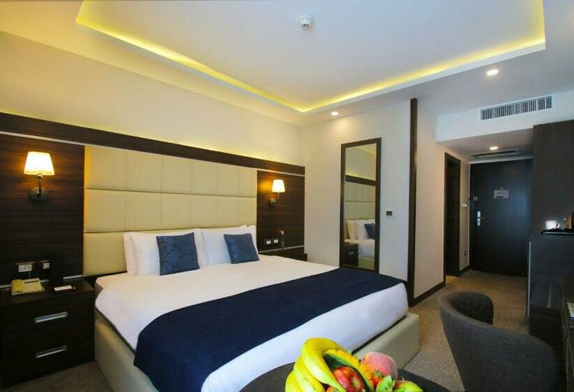 اتاق استاندارد با تخت بزرگ, Mena Tyche Hotel Amman