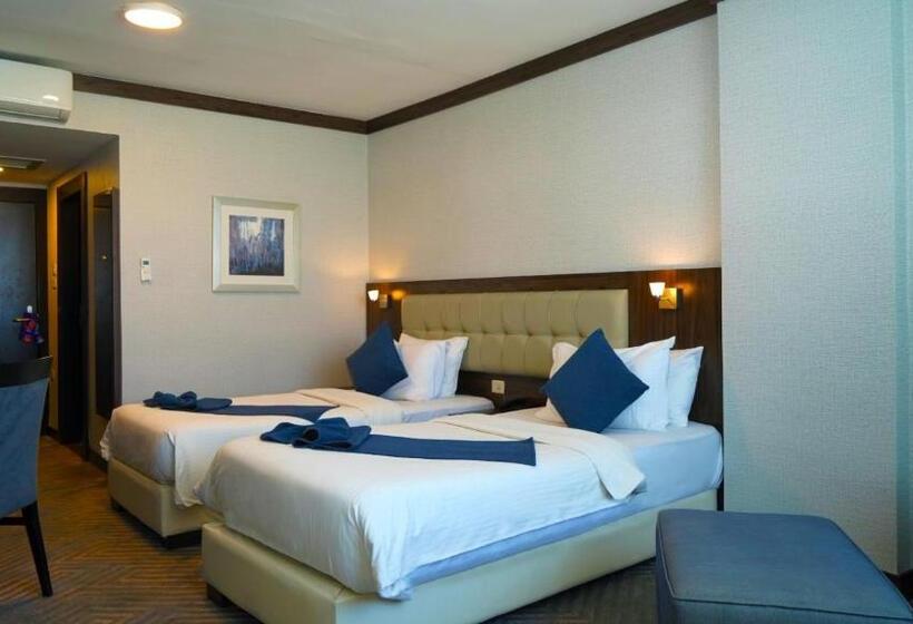 اتاق استاندارد با تخت بزرگ, Mena Tyche Hotel Amman