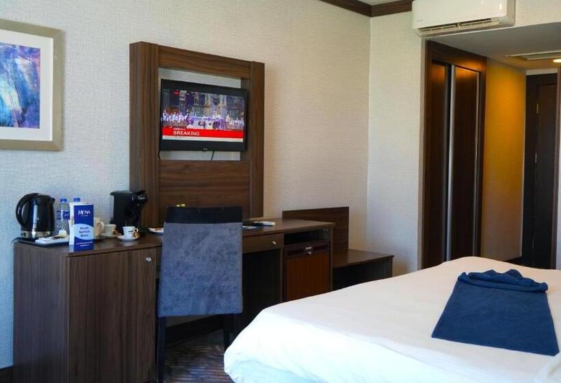 اتاق استاندارد با تخت بزرگ, Mena Tyche Hotel Amman