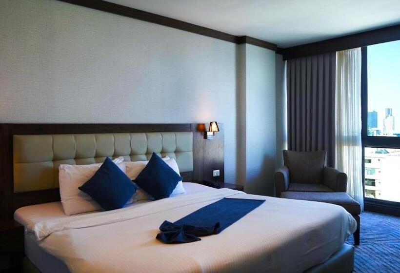 اتاق استاندارد با تخت بزرگ, Mena Tyche Hotel Amman