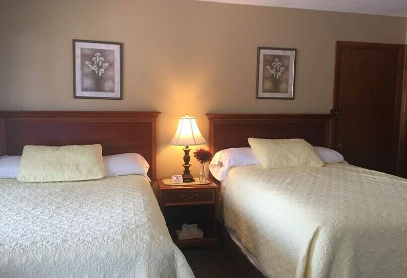 غرفه قياسيه سريرين مزدوجين, Milford Motel On The River