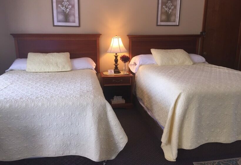 غرفه قياسيه سريرين مزدوجين, Milford Motel On The River