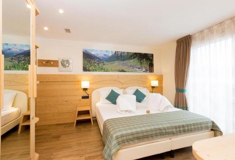 חדר סטנדרט נוף להרים, Green Rose