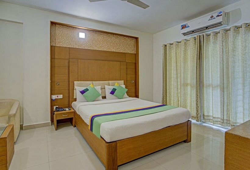 デラックスルーム, Fabhotel The Green City   Nr Jawaharlal Nehru Stadium & Government Museum Chennai