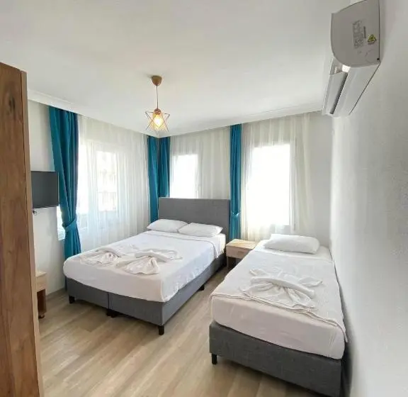Standard Kolmen Hengen Huone Parveke, Gülhan City Otel