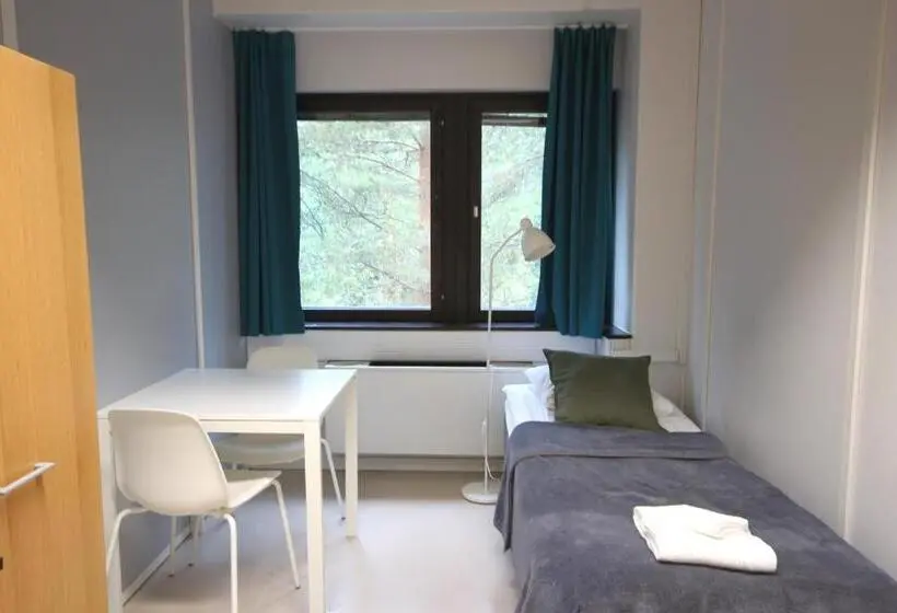 Standard Yhden Hengen Huone Jaettu Kylpyhuone, Forenom Hostel Espoo Kilo