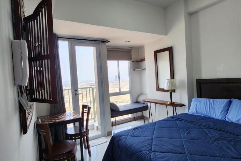 带1个卧室的带海景的公寓, The Ocean View Tokyo Riverside