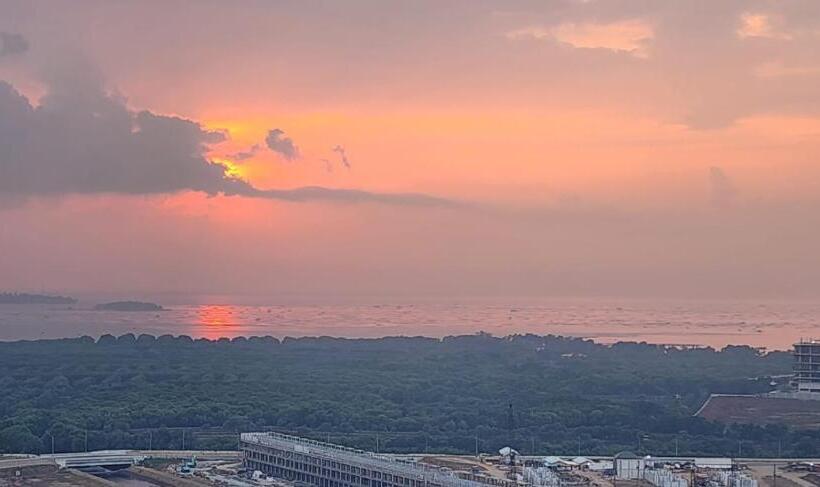 带1个卧室的带海景的公寓, The Ocean View Tokyo Riverside