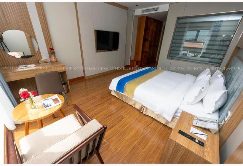 اتاق استاندارد با تخت بزرگ, Phú Long Tam Kỳ Hotel & Restaurant
