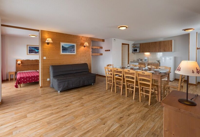 آپارتمان 1 خوابه, Résidences Les Villages Du Bachat