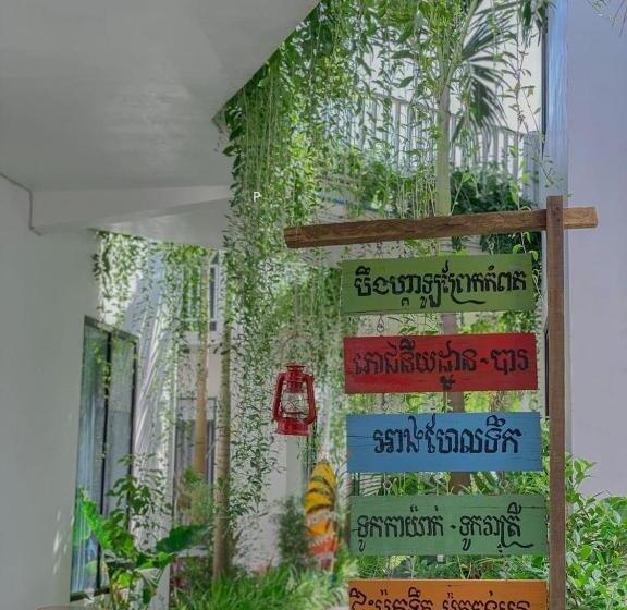غرفة قياسية مزوَّدة بشُرفة, Kampot River Bungalows
