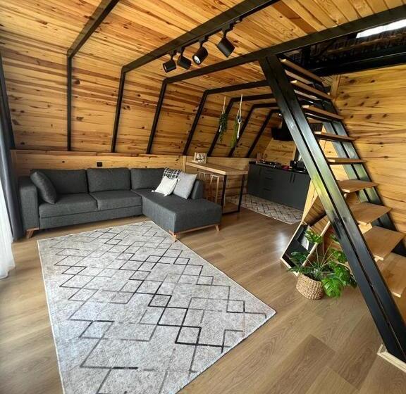 آپارتمان 1 خوابه با چشمانداز استخر, Lagom Bungalow