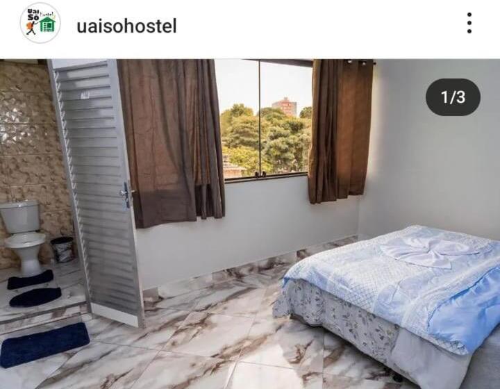 Standard-huone King-vuode, Uai Só Hostel