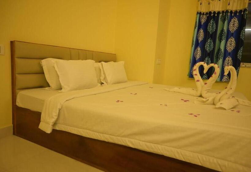 带大床的标准工作室, Gangasagar Hotel & Resort