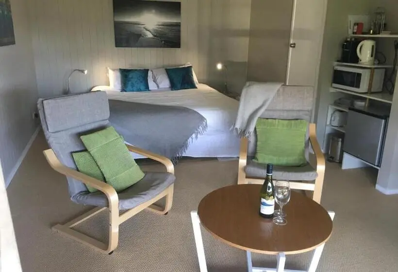 Deluxe-huone Sivuttainen Merinäkymä, The Pacific Room, Tapeka Point
