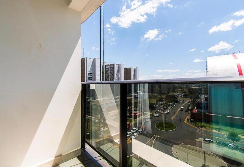 חדר סטנדרט עם מרפסת, Prime Stay   Flats Particulares   Athos Bulcão