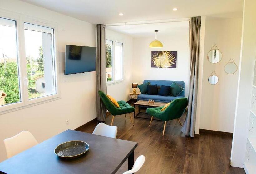 דירת חדר, Le Forez Appartement 4 Pers Ou Studio 2 Pers