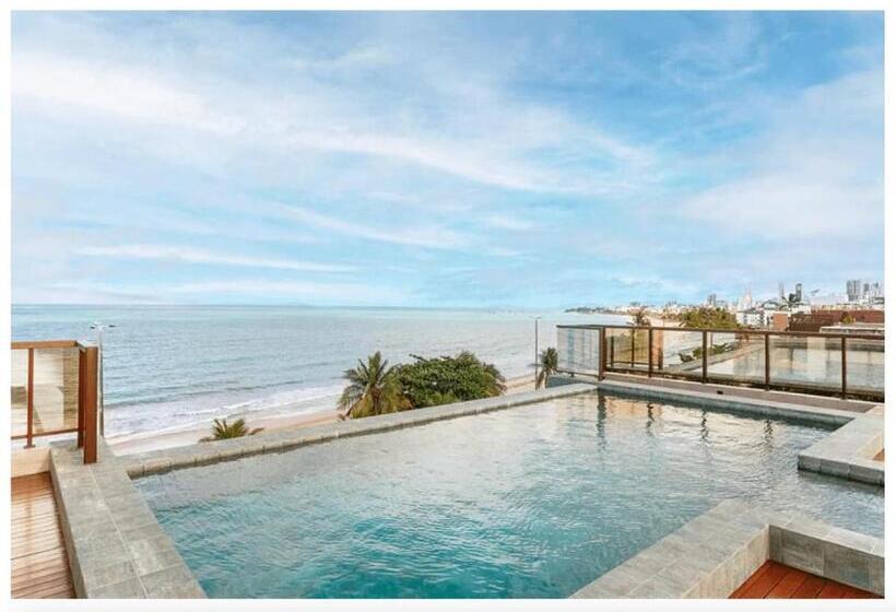 סוויטה נוף לים, Flat Beira Mar No Arpoar Suítes