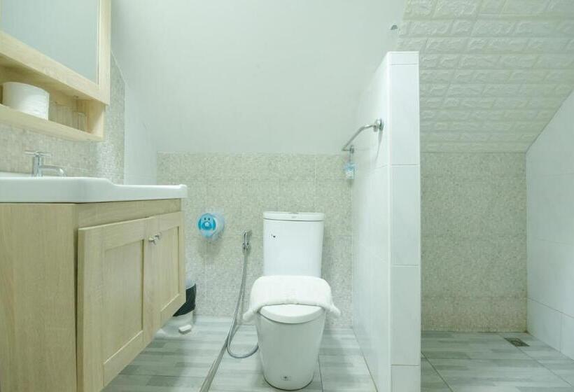 三人经典房间, รีสอร์ท เรือนชมดาว