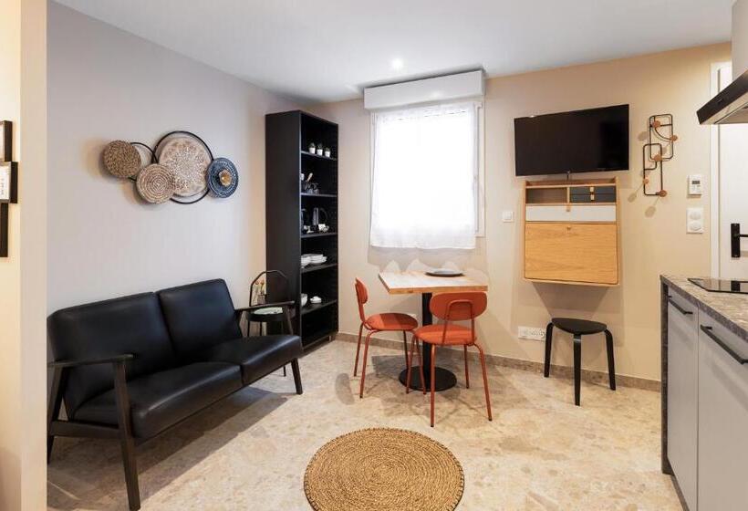 デラックススタジオ, Appart Hôtel Coraline Genas Lyon Eurexpo